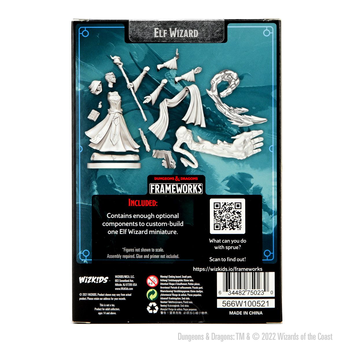 Dungeons and Dragons : Frameworks - Elf Wizard Female